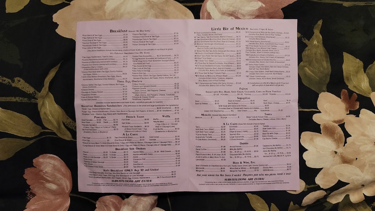 Home Plate Fort Morgan Menu - Image 2